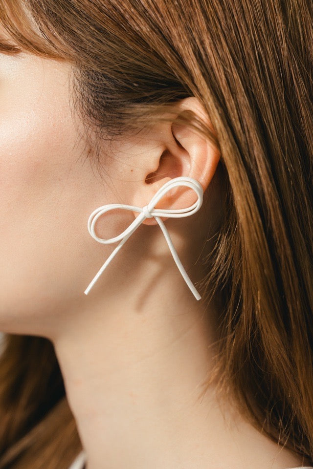 leather ribbon pierce LP-19