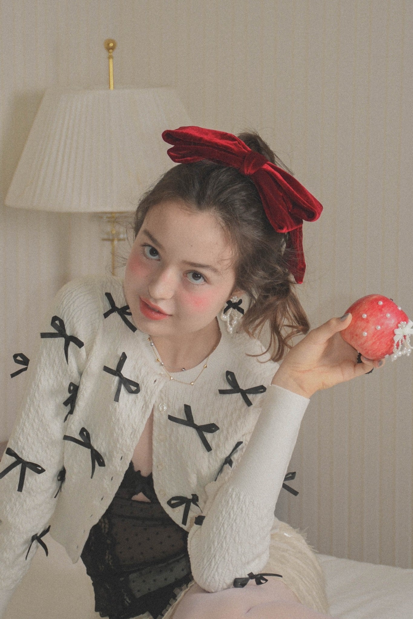 velour ribbon valetta LH-6