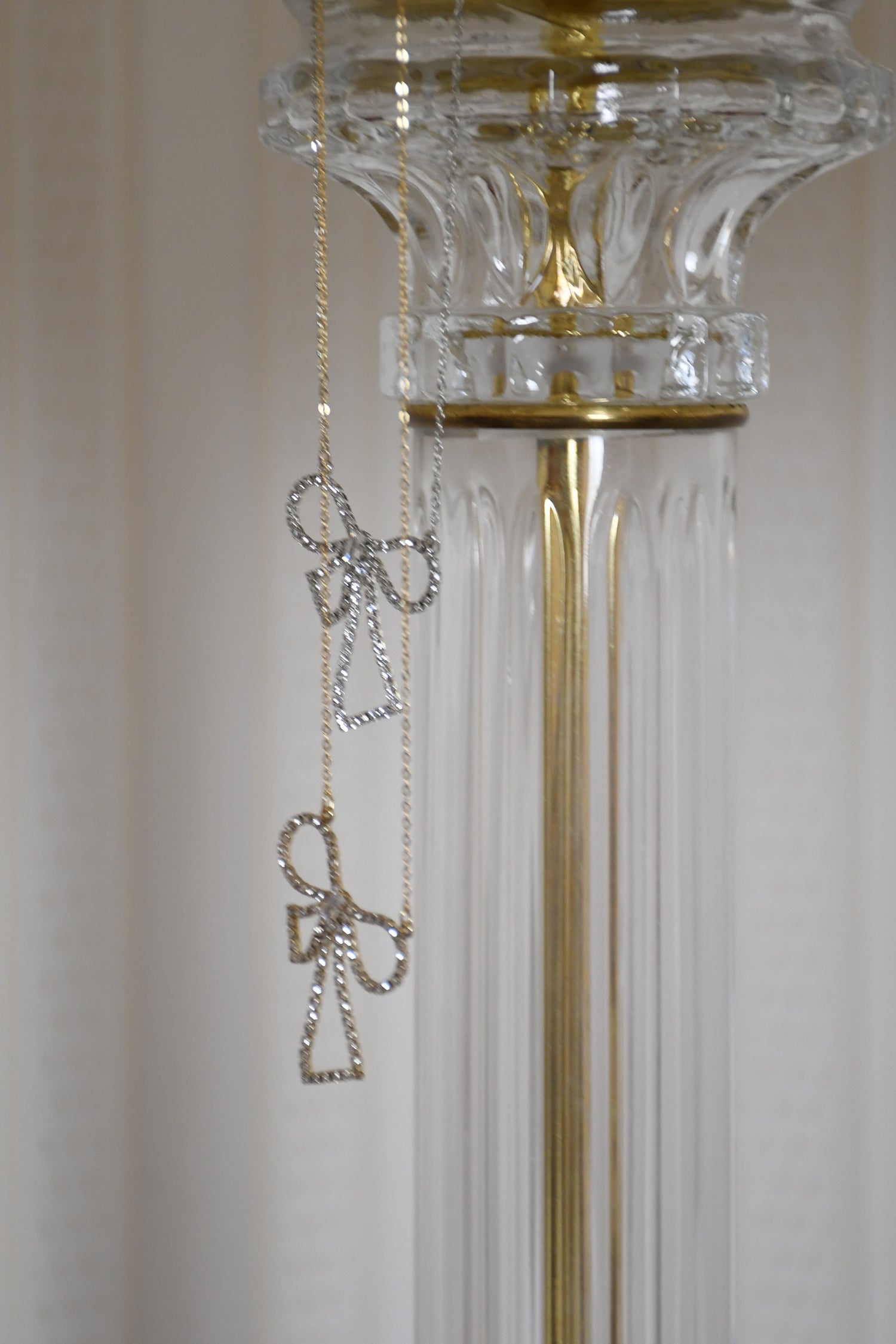 bijou ribbon necklace LN-3