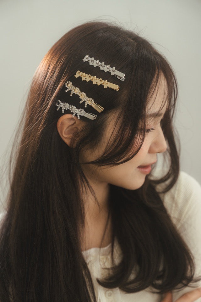 ribbon hair pin LHー31