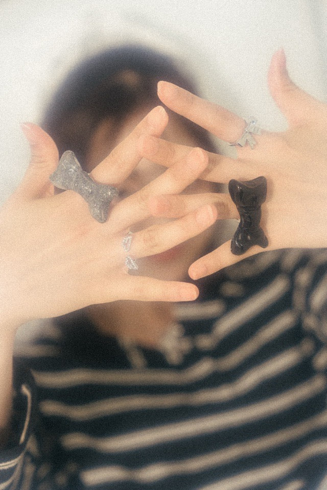 BIG ribbon ring LR-22