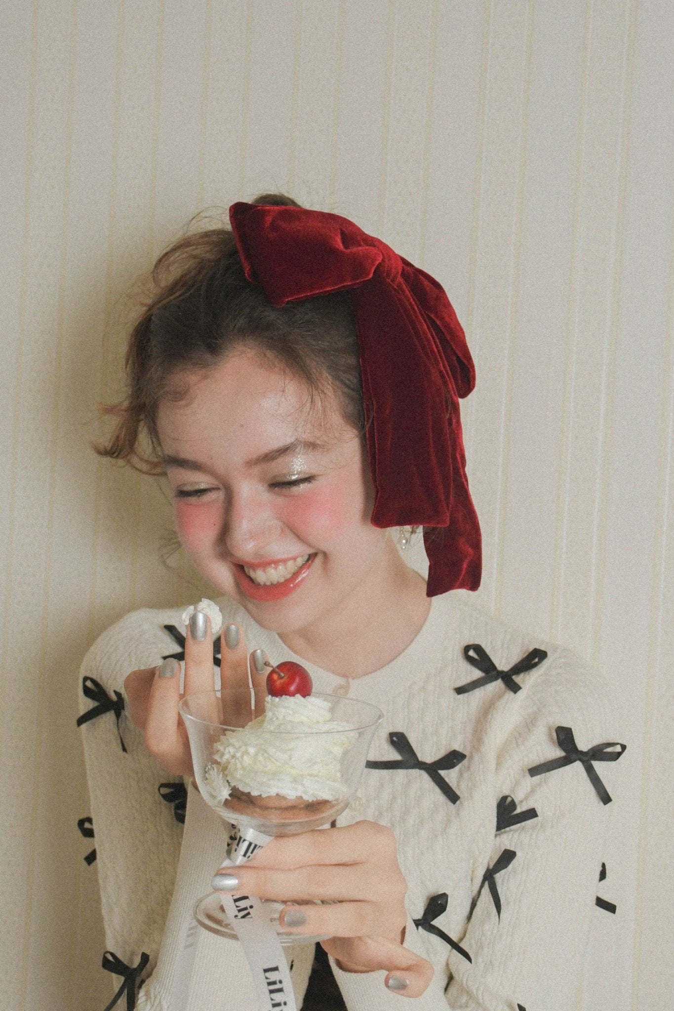 velour ribbon valetta LH-6