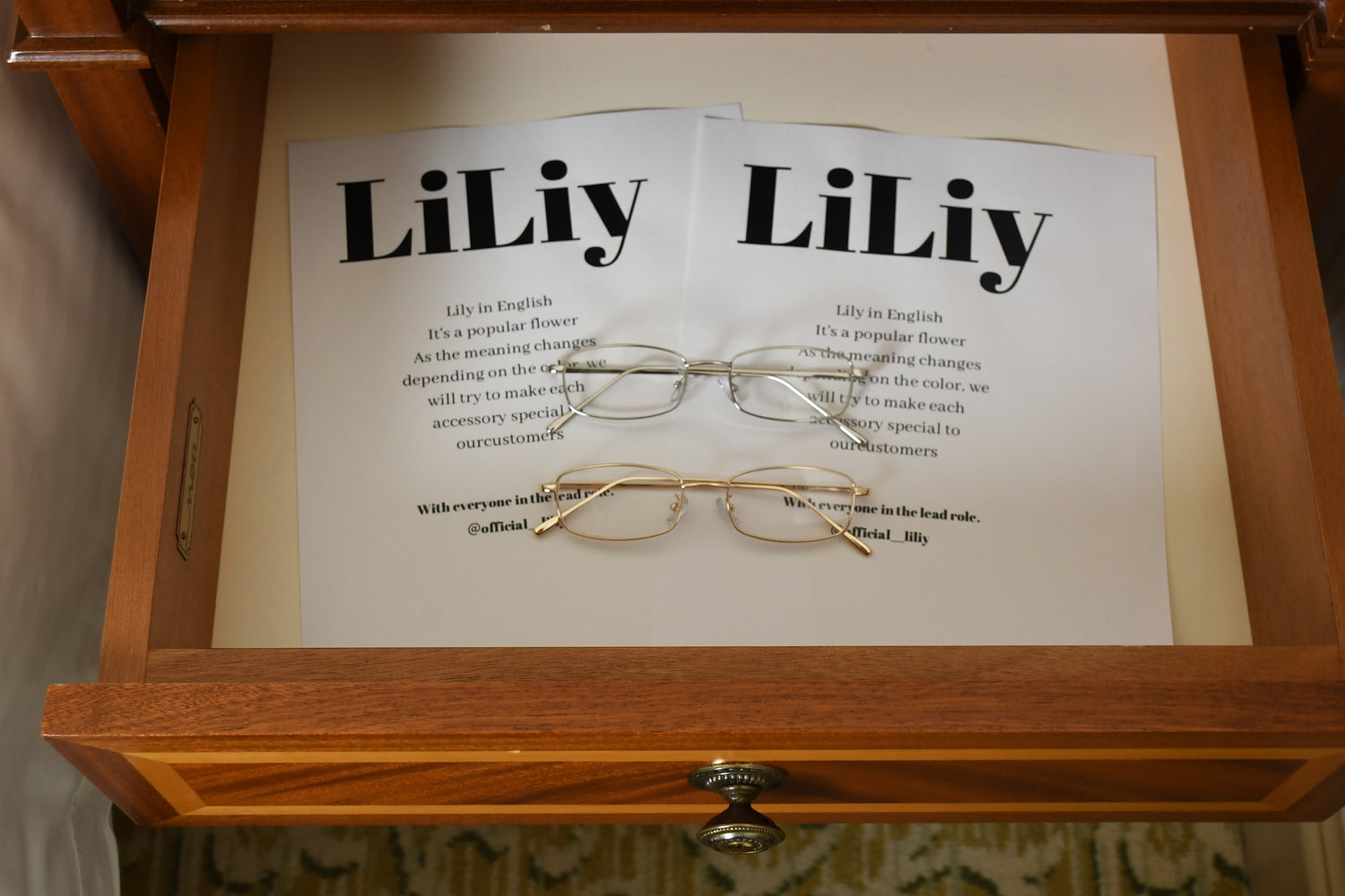 rimless sunglasses LS-1