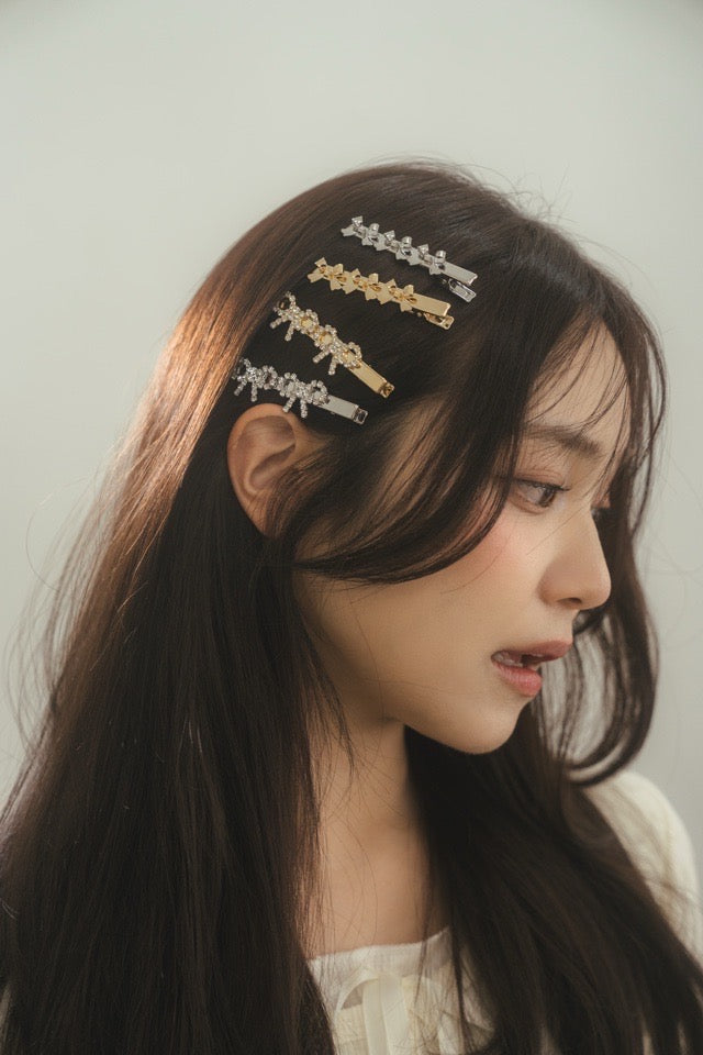 ribbon hair pin LHー31