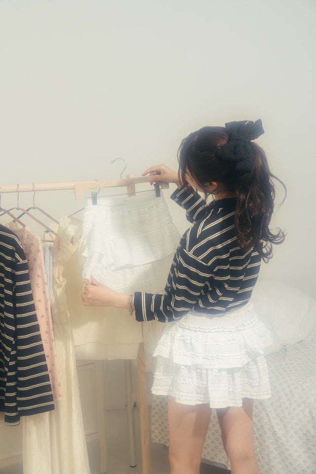 frill skirt