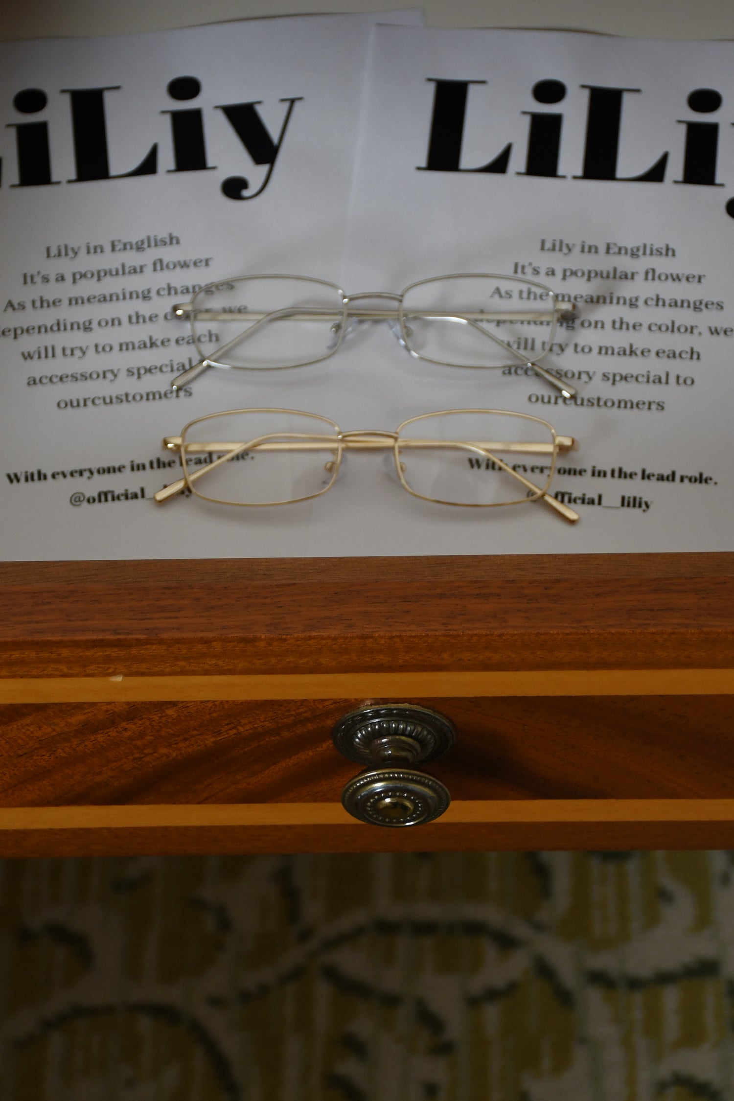 rimless sunglasses LS-1