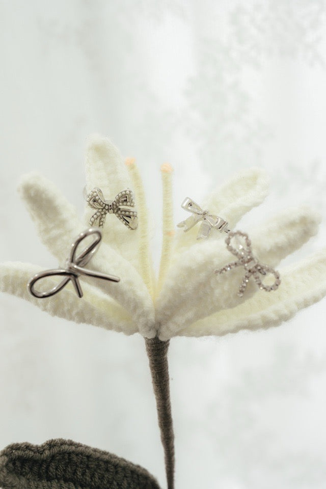 Pearl ribbon ring LR-17