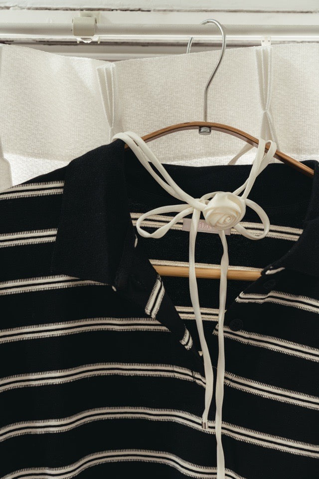 border polo shirt