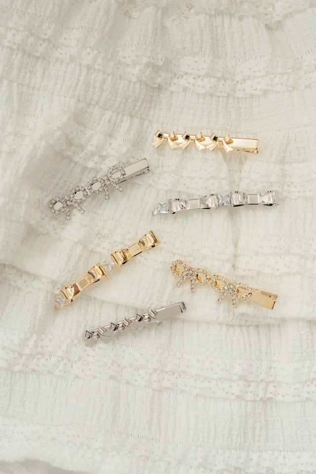 ribbon hair pin LHー30