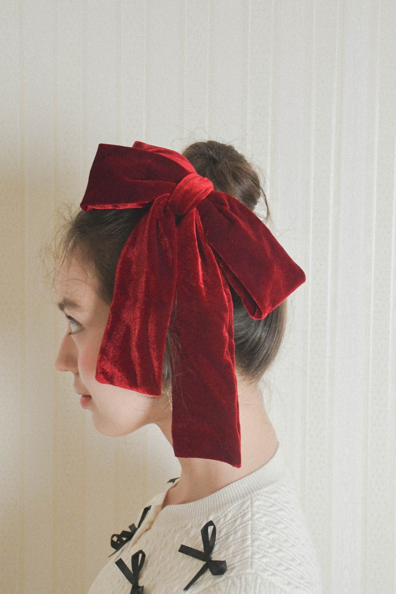 velour ribbon valetta LH-6