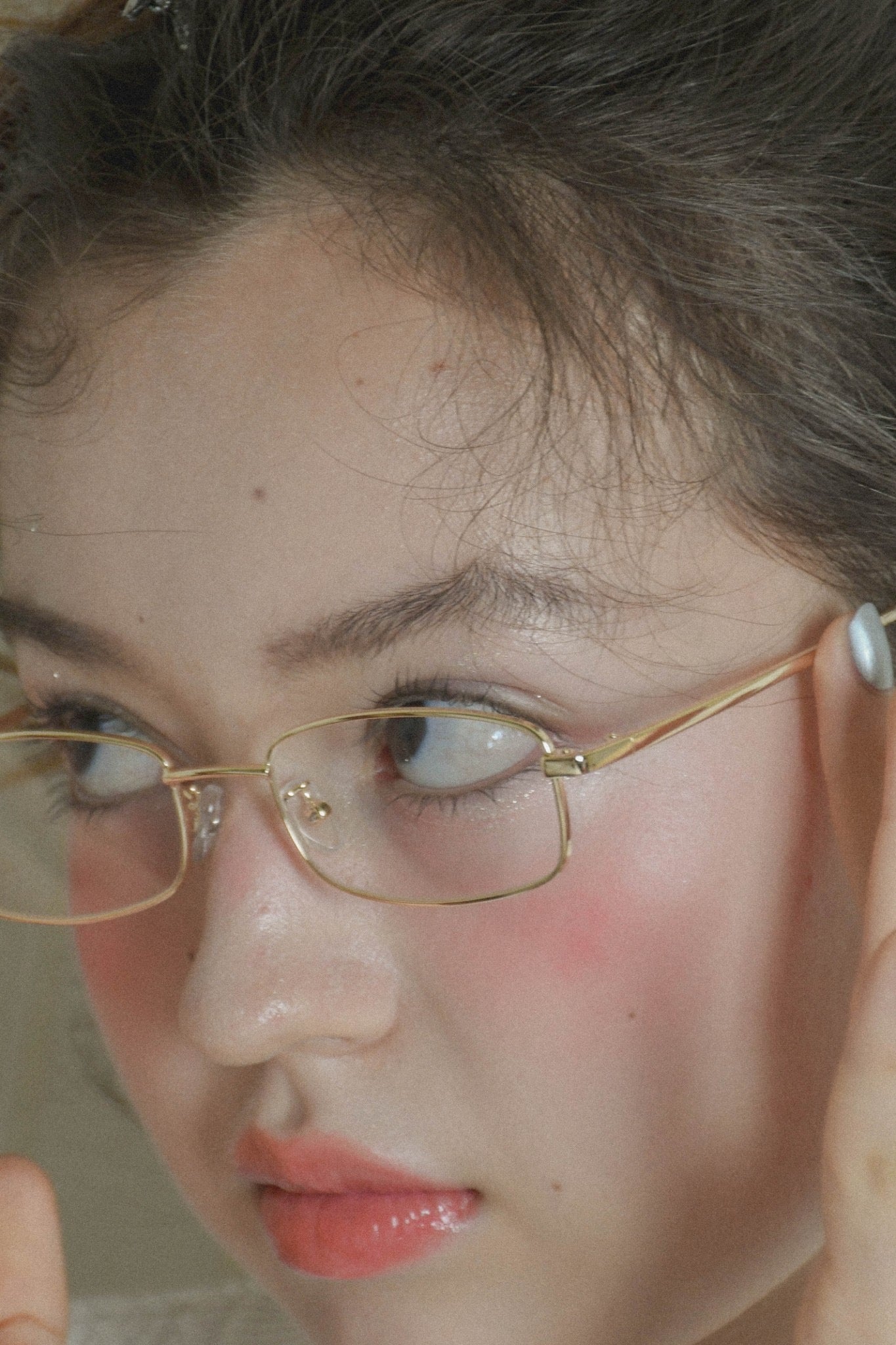 rimless sunglasses LS-1