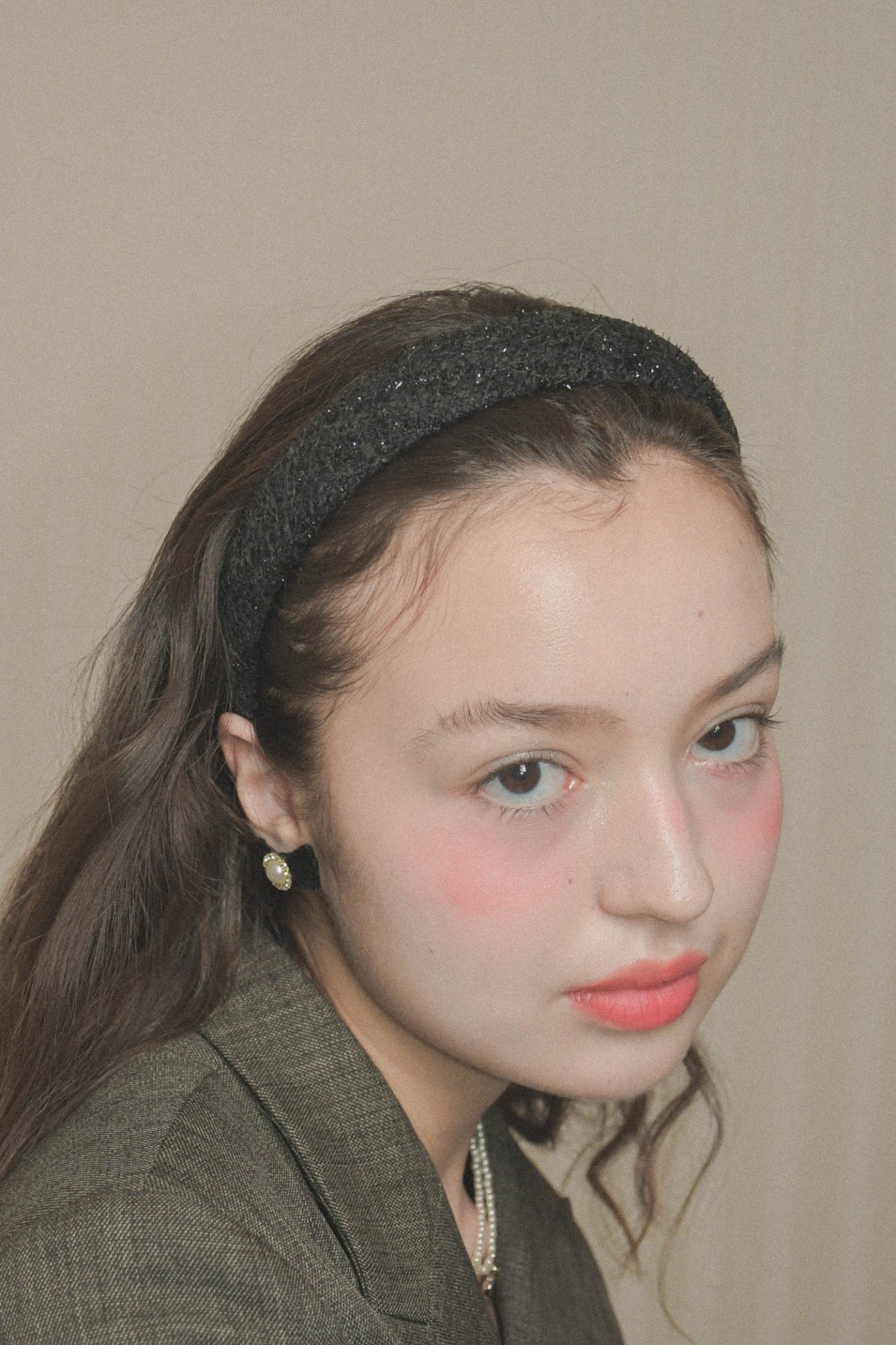 tweed head band LH-7