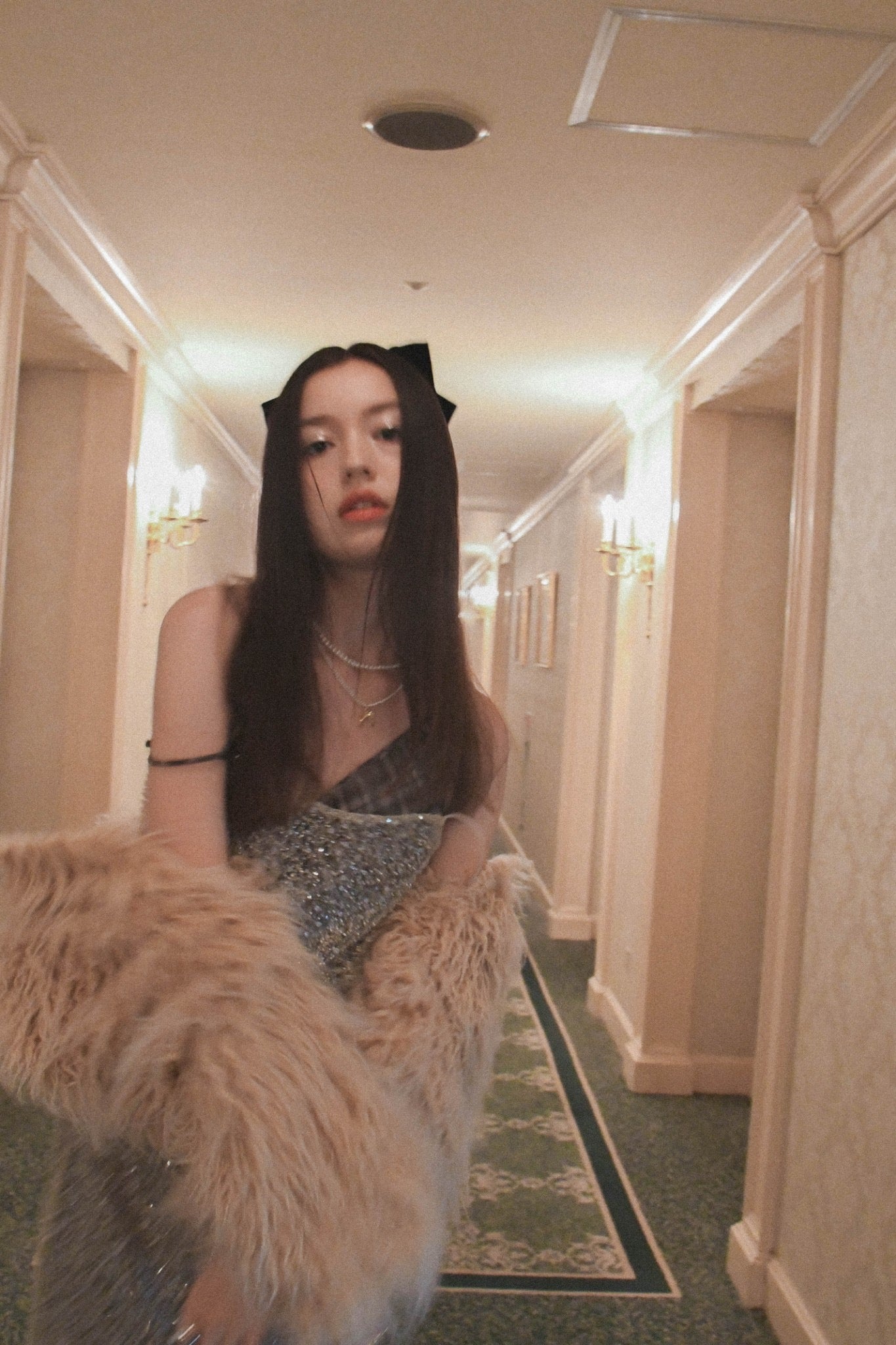 velour ribbon valetta LH-6