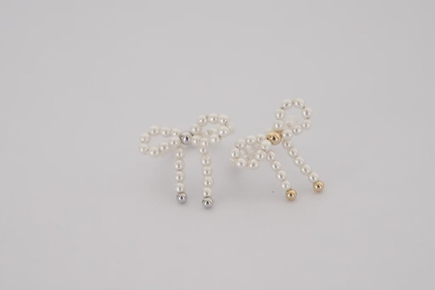 Pearl ribbon ring LR-1