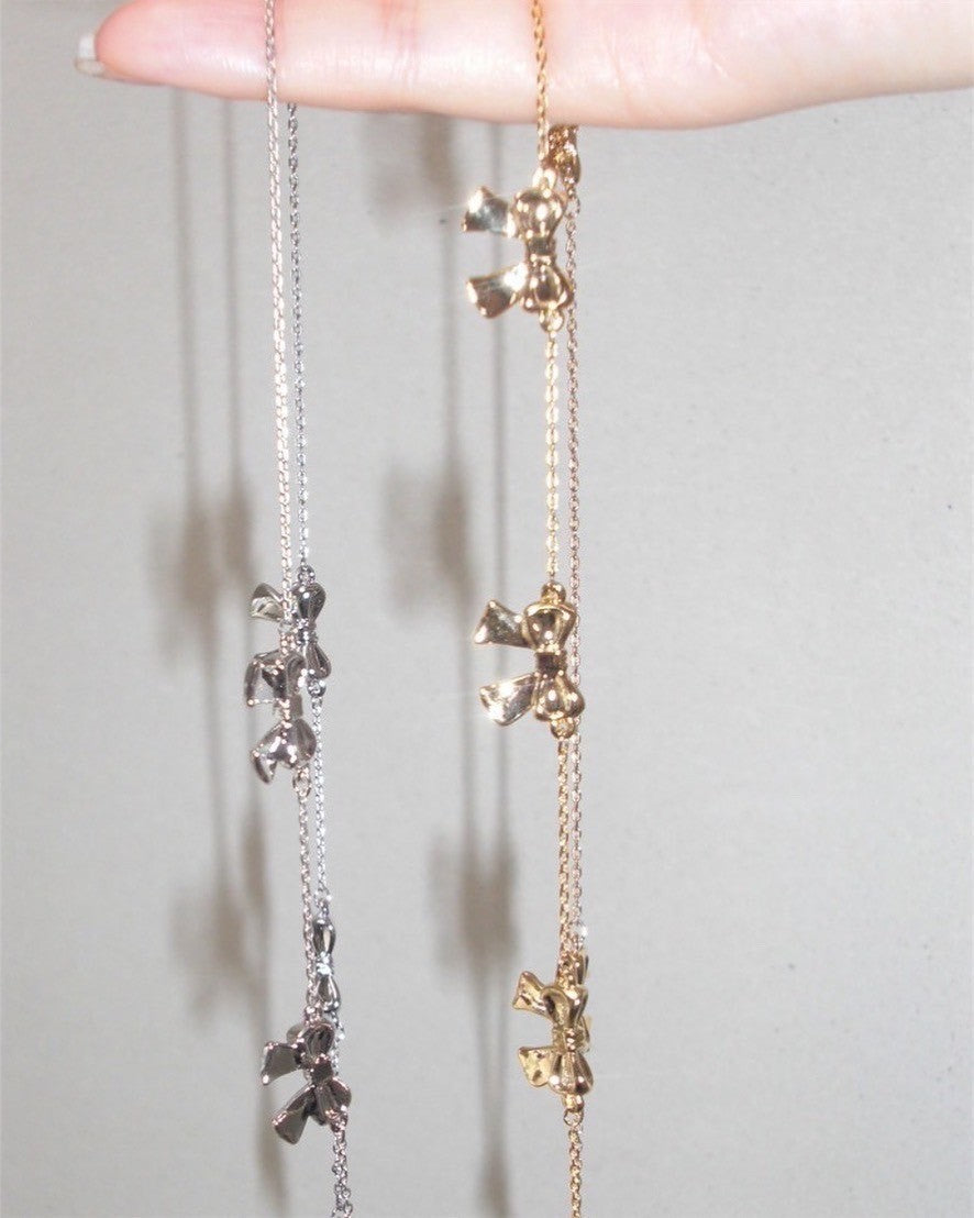 ribbon necklace LN-1