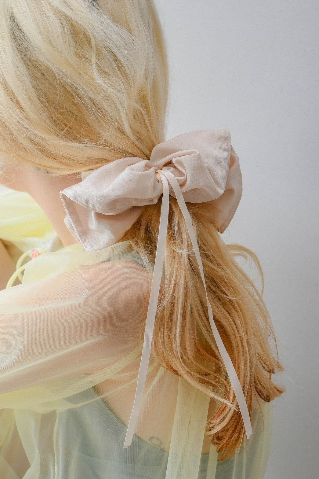 satin ribbon Scrunchie LH-2